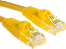 Сетевой кабель Patch cord molded 5E Copper 1m Yellow