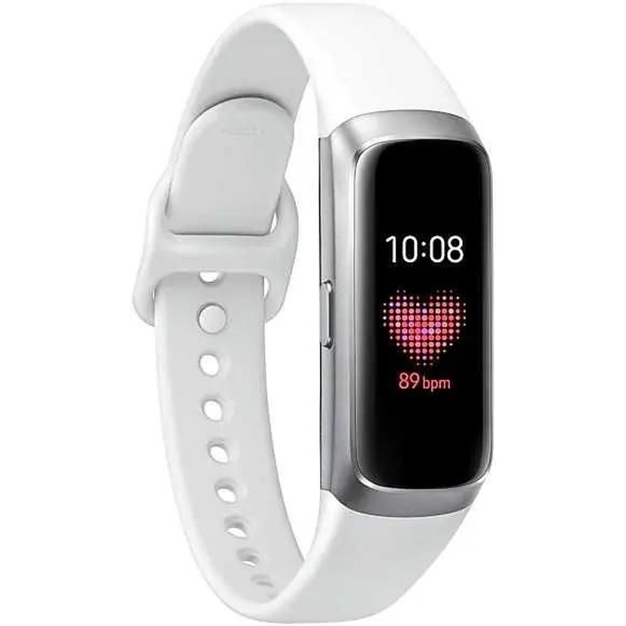 Умные часы Samsung Galaxy Fit серебристый/серебристый [sm-r370nzsaser]