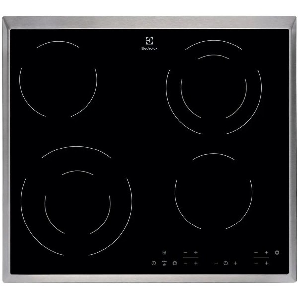 Варочная поверхность Electrolux EHF6342XOK электрическая черный